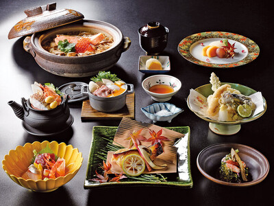 【明治記念館】懐石料亭「花がすみ」9月4日(金)より、秋の味覚“松茸”を贅沢に味わう特別会席〈松茸づくし...