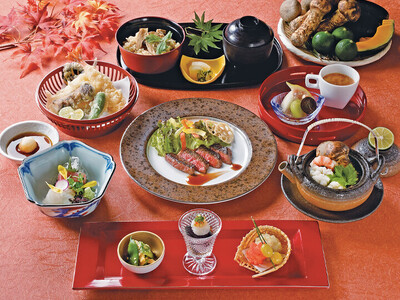 【明治記念館】鮨・天麩羅・鉄板焼「羽衣」にて、9月4日（金）より秋の味覚「松茸」を堪能する期間限定「松茸...