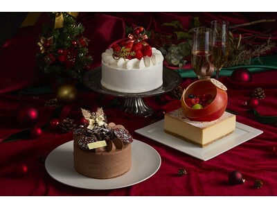 【明治記念館】2026 クリスマスケーキコレクション予約受付中！「苺のデコレーションケーキ」や、クリスマス限定の各種ピースケーキなどをご用意！
