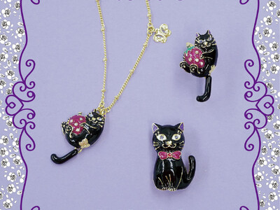 【ANNA SUI】人気のネコモチーフアクセサリー新作発売
