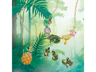 【ANNA SUI】夏の装いを楽しく盛り上げる トロピカルモチーフアクセサリー