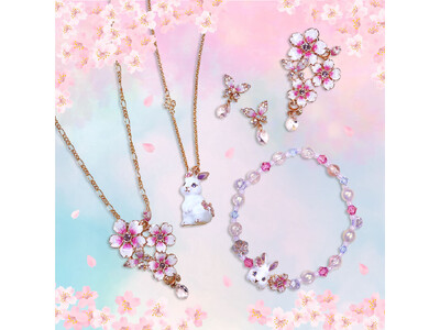 【ANNA SUI】春らしい桜と白うさぎのコレクション