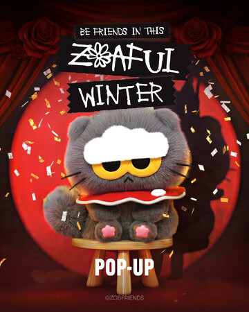 IPX(LINE FRIENDS)とG-DRAGONが一緒に作ったキャラクター 「ZO&FRIENDS」の２回目となるポップアップを開催。