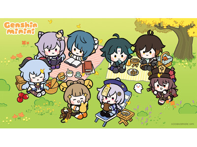 LINE FRIENDS、本日6月12日～渋谷ストアにて「璃月（リーユエ）」をテーマにした『原神minini（Genshin minini）』ポップアップを開催！