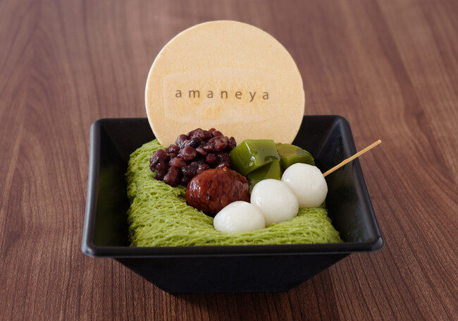 淡路島東海岸の複合商業施設『waSTEP AWAJISHIMA』内、和菓子カフェ「amaneya CASUAL」が、期間限定「かき氷専門店」として2025年7月2日（水）リニューアルオープン！