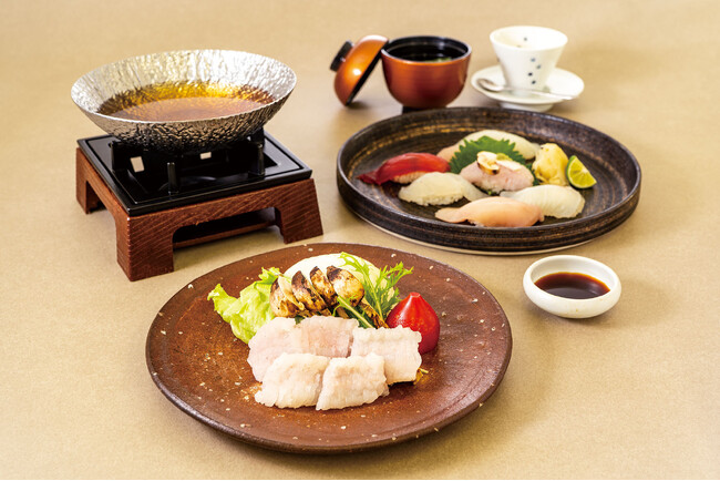 鮨職人が握る淡路島の本格鮨処 淡路ハイウェイオアシス「すし富」より淡路島産「鱧」と、秋の味覚の王様「松茸」を使った10月限定数量限定メニュー登場！2025年10月3日(金)より販売開始