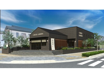 焼き立てチーズケーキや限定メニューが楽しめる本店に次ぐ規模の旗艦店 「チーズガーデンTHE NIKKO」