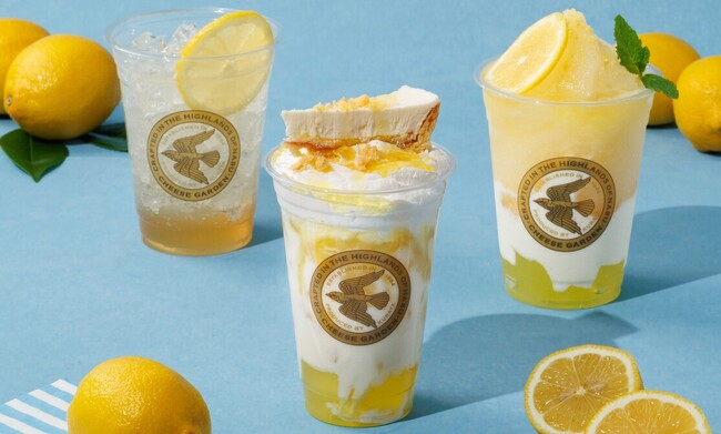 【チーズガーデン】夏にぴったりのオアシスのような季節限定カフェドリンク　レモンの爽やかな香りや酸味で涼を味わう『Lemon Paradise』発売