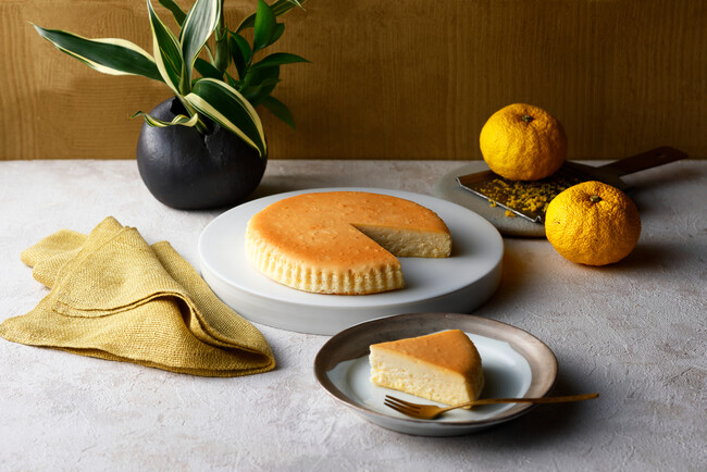 【チーズガーデン】「季節の御用邸チーズケーキ」初の和柑橘フレーバー 爽…