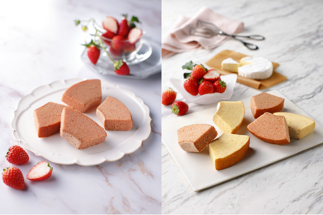 【チーズガーデン】チーズと苺の美味しさを重ねた“ピンク色のチーズバウム…