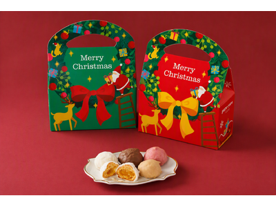 【pure coco TOKYO（ピュアココ トーキョー）】クリスマスリース型ハンドルのギフトバッグ　心弾むホリデーシーズンを楽しむ『ピュアココ クリスマスセット』11/11（水）発売