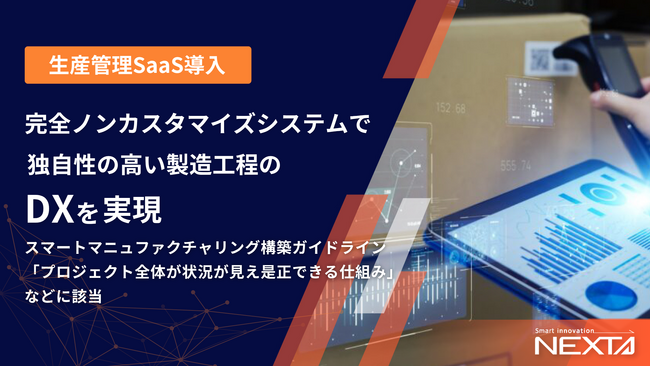 株式会社ハーディ、完全ノンカスタマイズで特殊な製造工程のDXを実現。