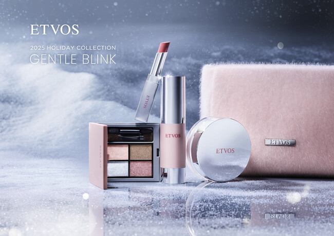 【ETVOS】2025 Holiday Collectionが本日から予約開始！やわらかなピンクとキラッとしたシルバーが際立つ、ホリデーならではの特別なアイテムを展開。