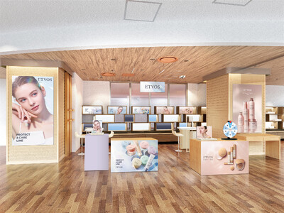＜ETVOS＞プロテクト＆ケア シリーズ 伊勢丹新宿店 先行販売 POP UP イベント