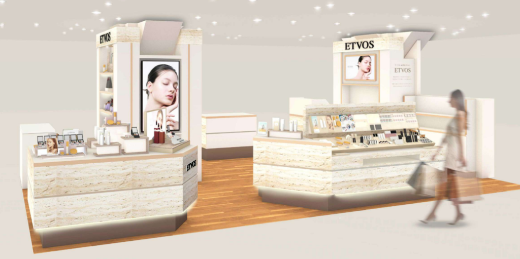 【ETVOS】 神戸阪急店が本館2階化粧品フロアに9月2日（水）リニューアルオープン。スキンケアからメイクまで、肌に寄り添うトータルビューティーをご提案。リニューアルを記念した限定キャンペーンも開催。