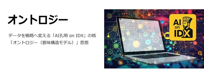 AIデータ社、“戦うための知性”を企業に。データを戦略へ変えるAI参謀、オントロジー思想で開発「AI孔明(TM) on IDX」～サイトリニューアルを記念し、期間限定PoC 2ヶ月無料トライアル開始～