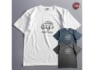 遊び心たっぷりのFIAT Tシャツ、先行予約開始