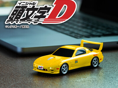 『頭文字D』高橋啓介のFD型マウスが、大阪オートメッセに初登場！