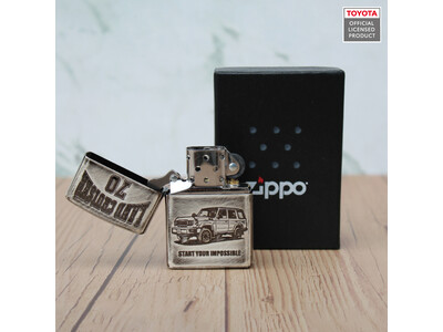 限定50個だけの、TOYOTAランドクルーザー 70 の ZIPPO が登場