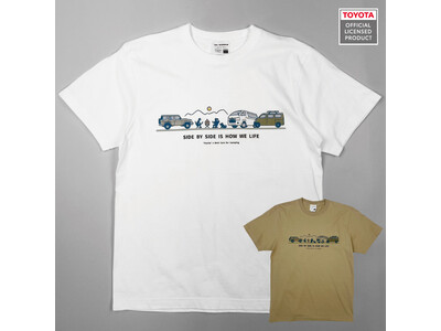 ⚫︎新登場⚫︎TOYOTAの名車とキャンプのデザインTシャツが登場