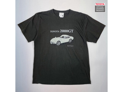 ●名車シリーズ●『TOYOTA 2000GT』Tシャツが成田空港に登場！