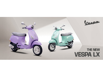 ベスパ　7 モデルに新たなカラーやグラフィックを導入した2025年モデルを発売