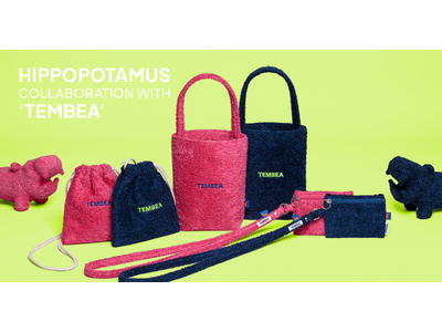 オーガニックタオルブランド「Hippopotamus」より、TEMBEAコラボアイテムが登場
