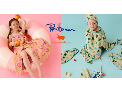 オーガニックタオルブランド「Hippopotamus」より、 「 Ron Herman 」との “コラボレーションアイテム” をリリース