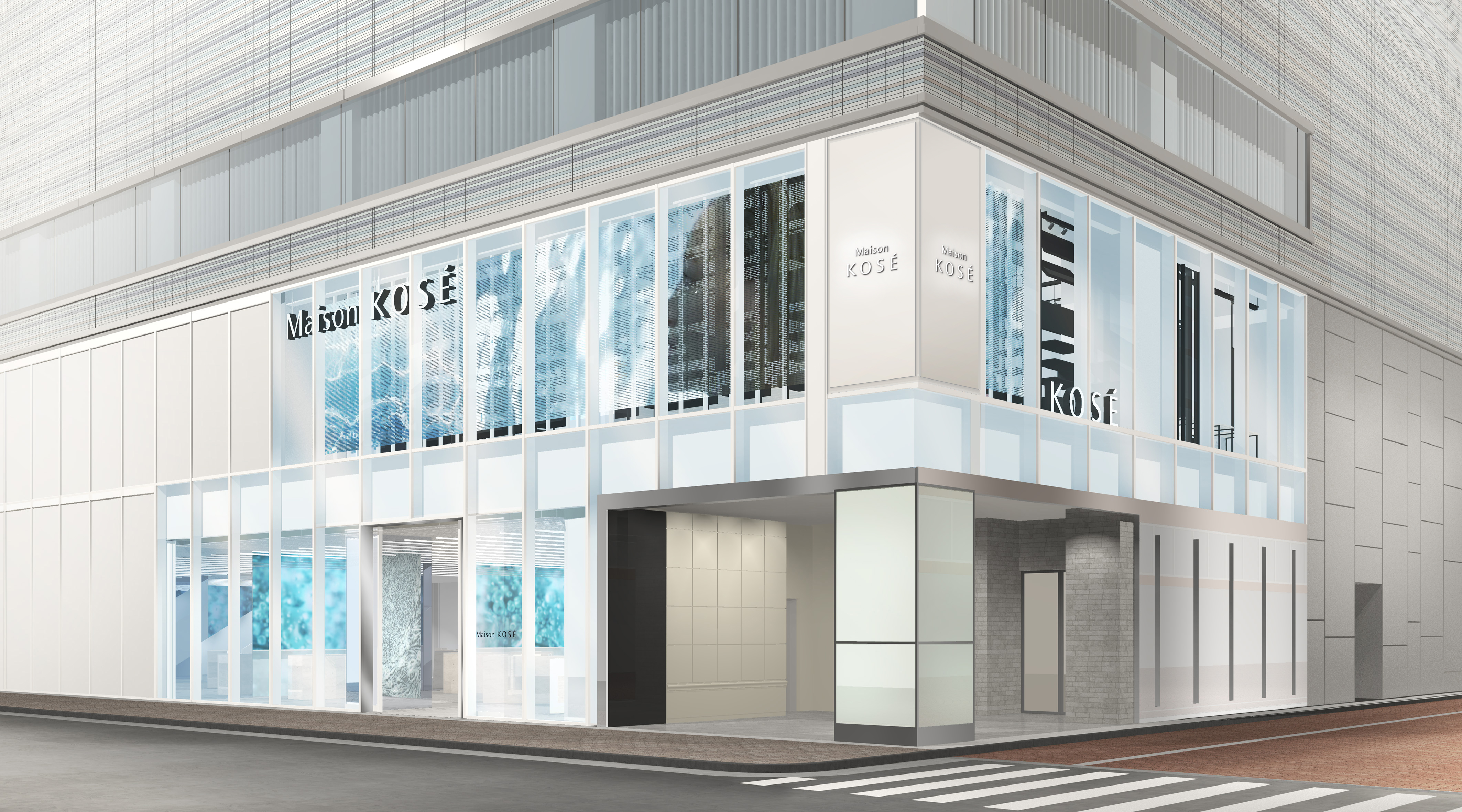 デジタルプラットフォームと融合した、ブランド横断型の新サービス「Maison KOSE」（コンセプトストア＆オウンドメディア）をオープン