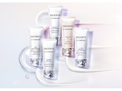 ～透けて、遮る。スキンケアUV～　新日やけ止めシリーズ「UV コンフォート」を発売　空気を纏うような軽やかタッチの透明ジェルUVもラインアップ