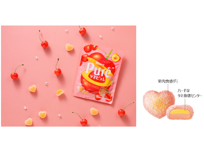 一粒で果実まるごと！“種まで食べる”新体験のピュレグミが登場　カンロ「タネピュレ さくらんぼ」2026年...