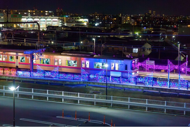 今年も10月23日(木)から京王よみうりランド駅上下線ホームでイルミネーション装飾を実施します！