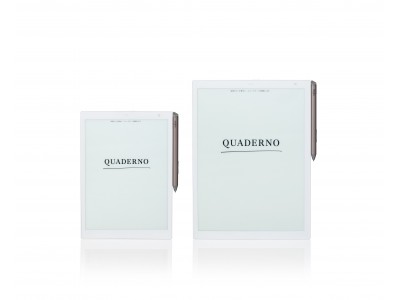 量販店販売開始と同時に機能をバージョンアップ　電子ペーパー「QUADERNO（クアデルノ）」が待望のスマートフォンとmacOSに対応