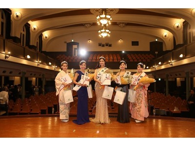 日本の伝統文化「天蚕」シルクの美人コンテスト開催報告