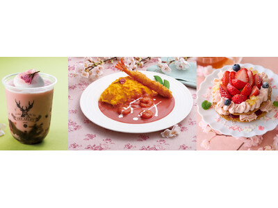「東京ソラマチ さくらメニュー＆スイーツ」桜満開！春にぴったりな華やかな商品が勢ぞろい！