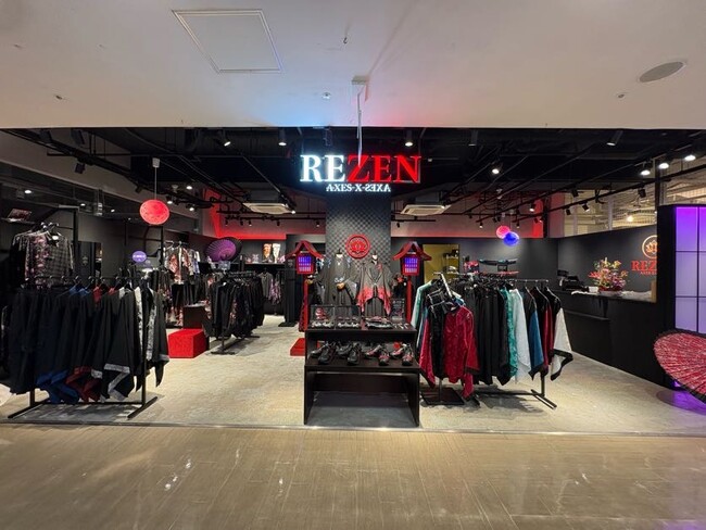 和モードユニセックスブランド「REZEN AXES-X」ラフォーレ原宿に待望の2号店をオープン