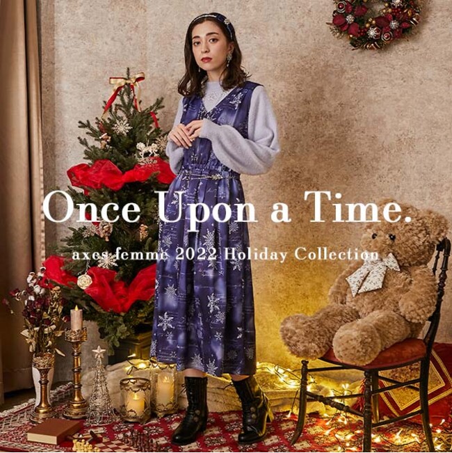“axes femme 2022 Holiday Collection”WEBカタログ公開&先行予約開始!!