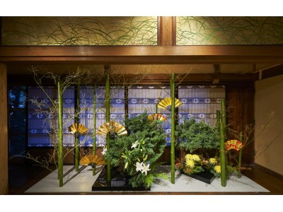 ホテル雅叙園東京 文化財を彩る45流派による美と花の祭典「いけばな×百段階段2019」を開催中