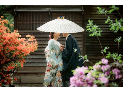 「伝統的な日本の美しさ」と「生命力あふれる自然の息吹の中」で。心震わすブライダルロケーションフォトを
