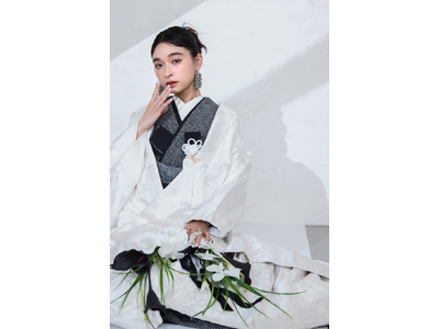 aim原宿店からファッション感度の高い花嫁様に向けたNew和装フォトをご提案。