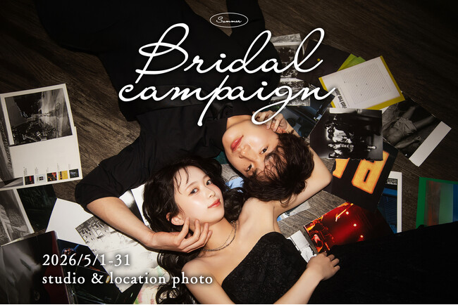 【北海道シェアNo.1】「写真工房ぱれっと」が5月キャンペーンを開始。ISAMU MORITA等のブランドドレス×全38拠点のロケ地で「一生モノの1ページ」を。