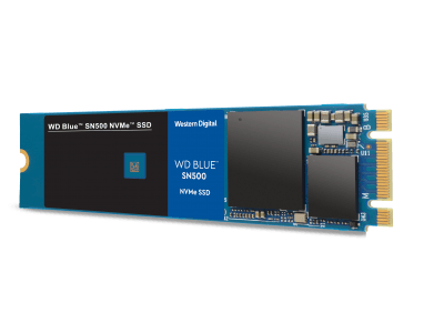 ウエスタンデジタルの市場で高い評価のWD Blue SSDにNVMeモデルを追加
