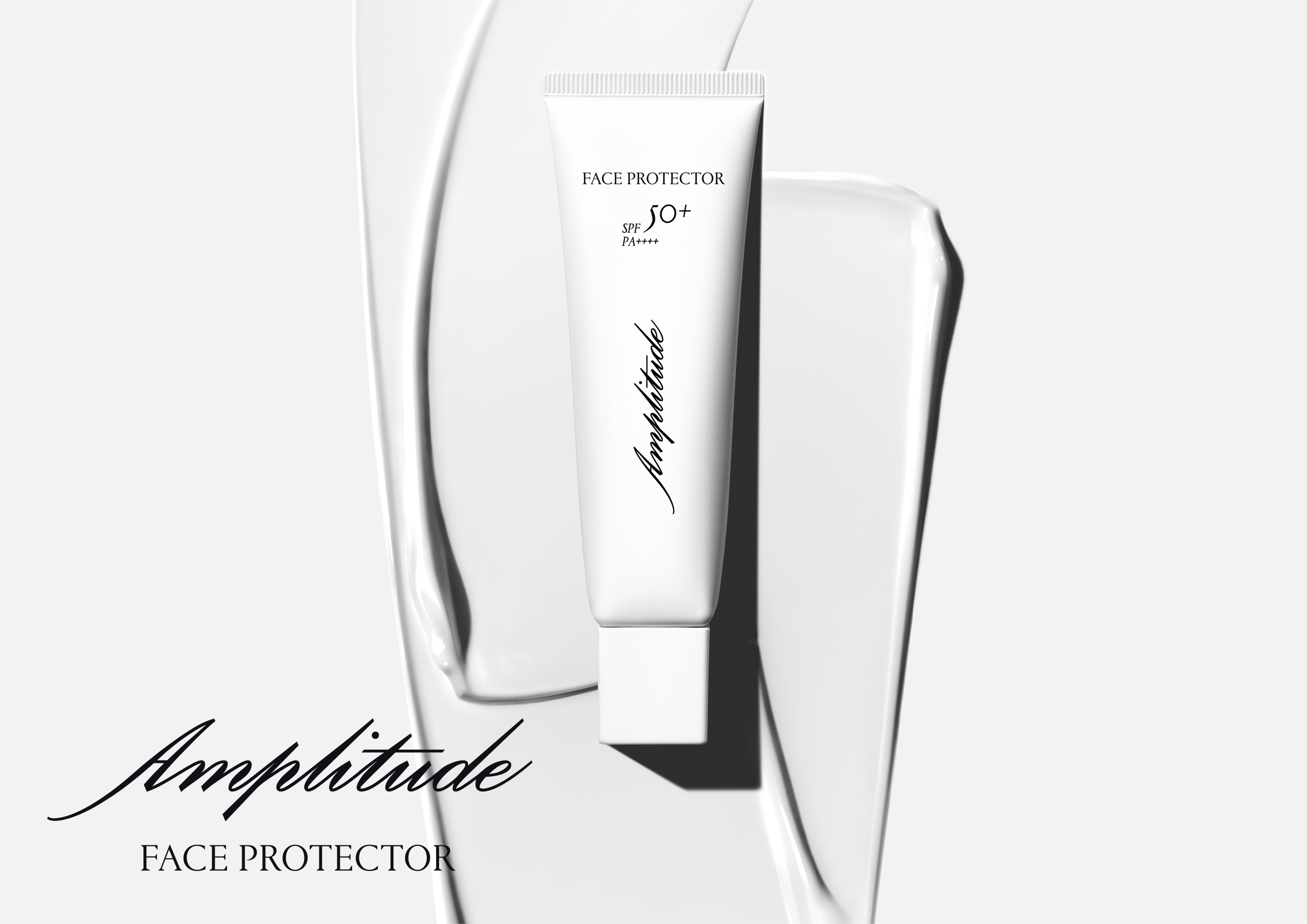 Amplitude＜アンプリチュード＞から、強力なUVカット効果と“透き通る感”を両立させた、新UVケア商品「Amplitude フェイスプロテクター」誕生！