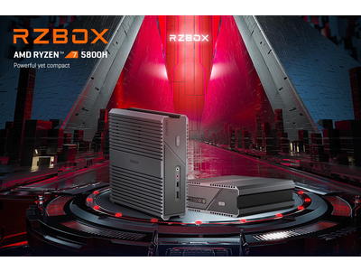 AMD Ryzen7 5800H搭載、CHUWIミニPC「RZBOX」がアップグレード