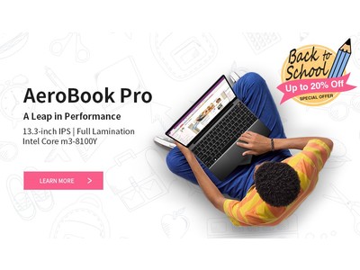 テレワークに最適！CHUWIノートPC「AeroBook Pro」割引キャンペーン実施