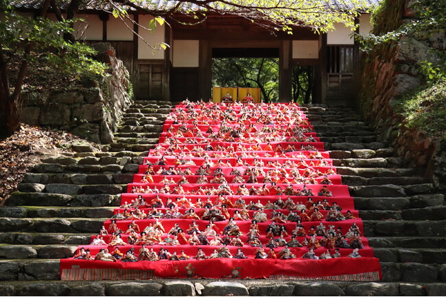 【福岡県朝倉市】重陽の節句にともない「後の雛」を開催します。