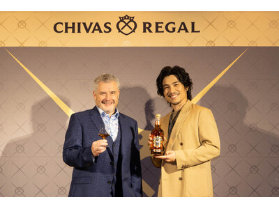 特別ゲストに中尾明慶さんを迎え、「シーバスリーガル 16年 シャルル・ルクレール リミテッドエディション」製品発表会を開催
