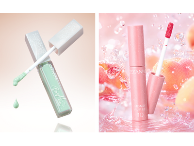 美容液コンシーラーから赤みをカバーするグリーン & 濡れツヤ膜続くティントリップから多幸感あふれるミルキーコーラルが新登場