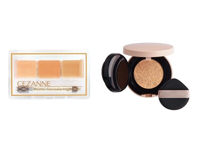 高カバー＆高密着でベースメイクも妥協なし。オールマイティな3色入りの「パレットコンシーラー ハイカバー」新発売。先月プレ発売で人気を博した「クッションファンデーション」に早くも新色が登場