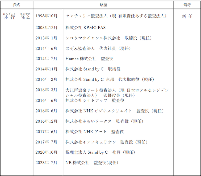 ブルークリーン株式会社、取締役会設置会社への移行および監査役の設置によりコーポレート・ガバナンス体制を強化
